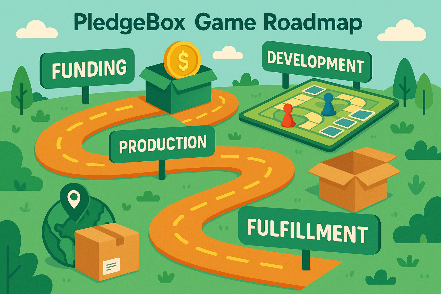 PledgeBox Game Roadmap