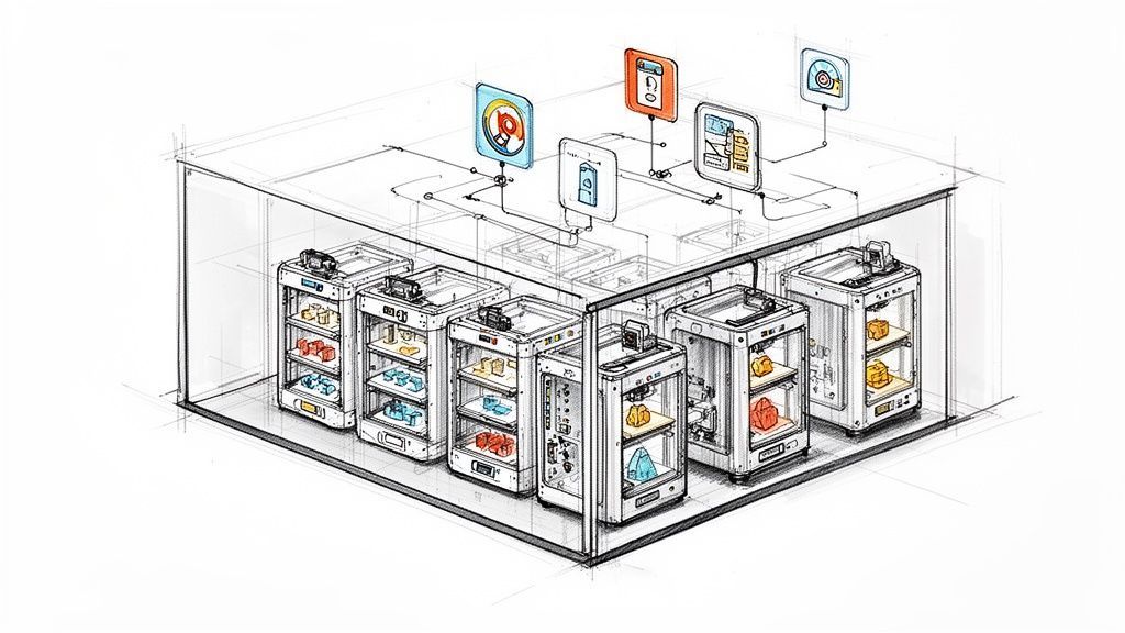 Build Your 3D Printed Warehouse for Crowdfunding
