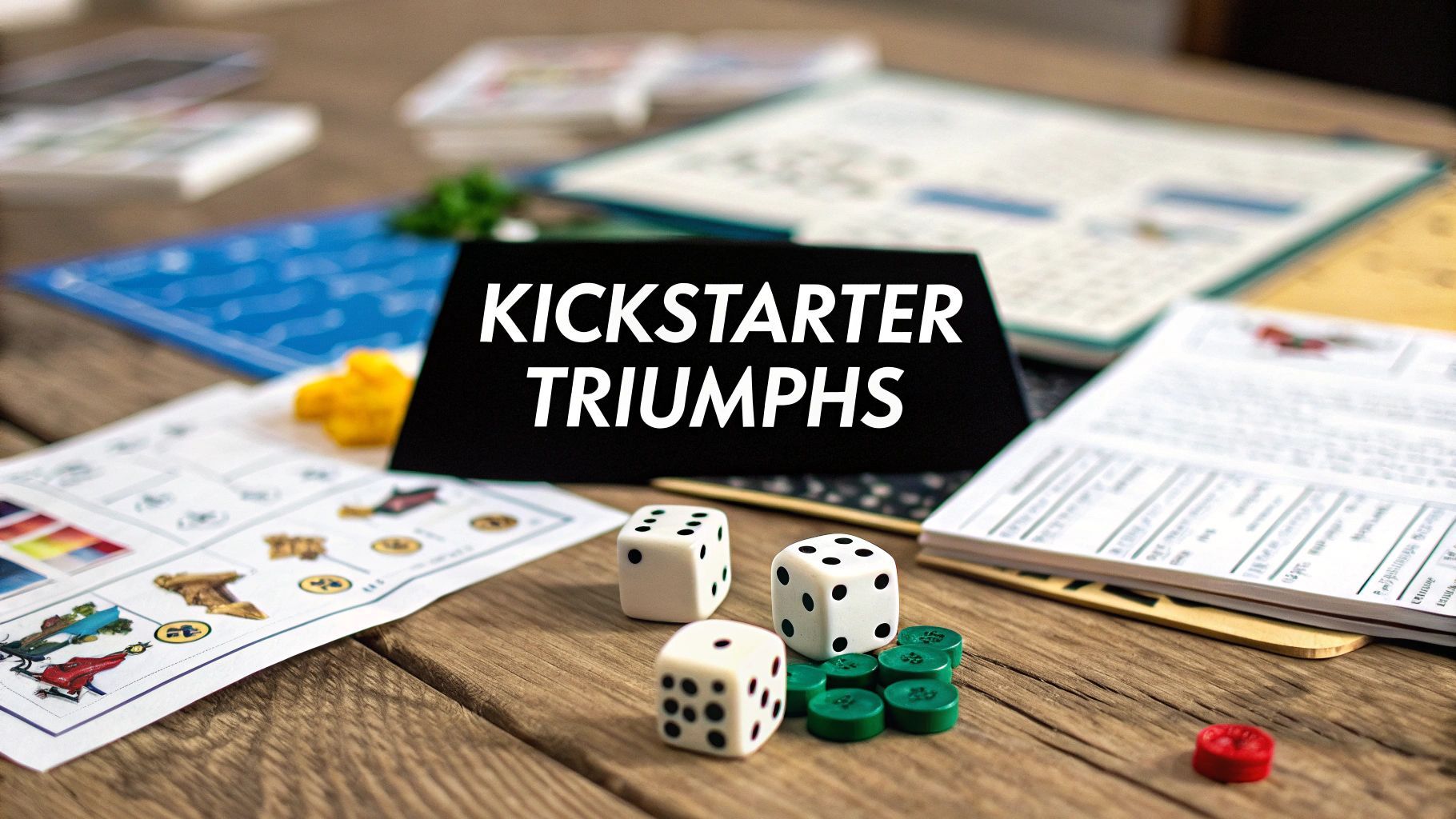 7 Top Kickstarter Tabletop Games Success Stories
