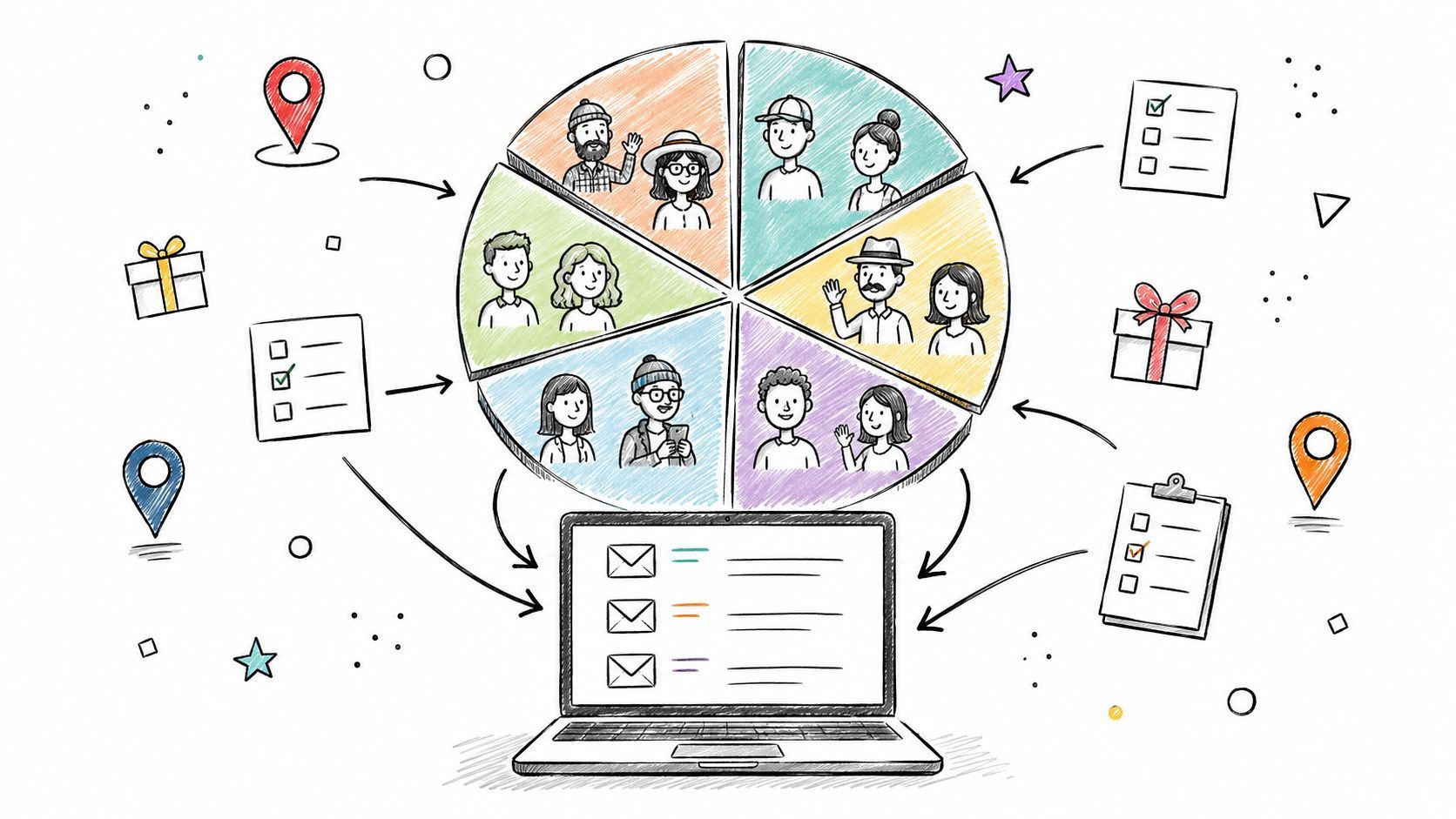 Audience Segmentation for Crowdfunding Creators