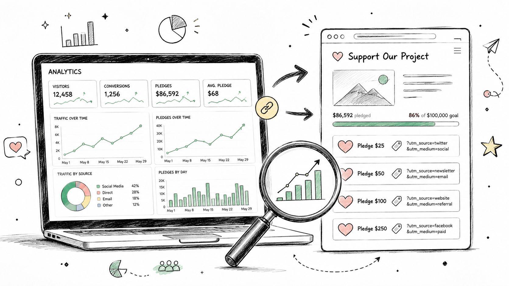 How to Track Campaign Google Analytics for Crowdfunding