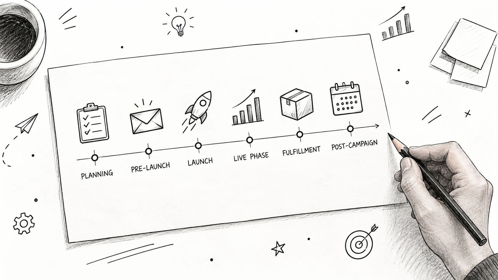 Campaign Timeline Template for Crowdfunding Success