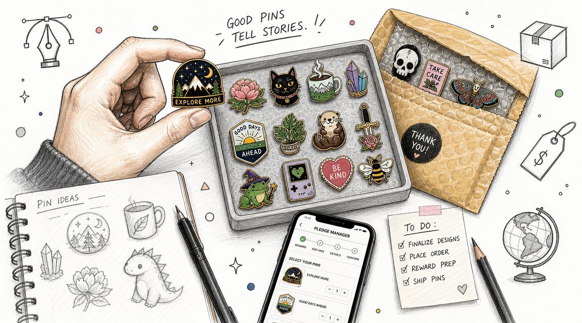 Collectible Enamel Pins: Kickstarter Guide 2026