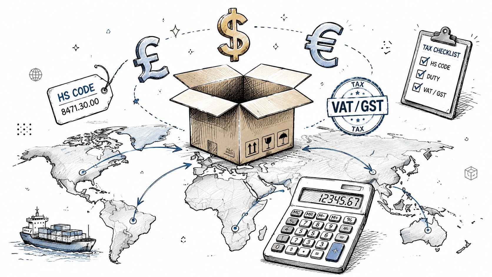 International Shipping Tax Calculator: Master Global Trade